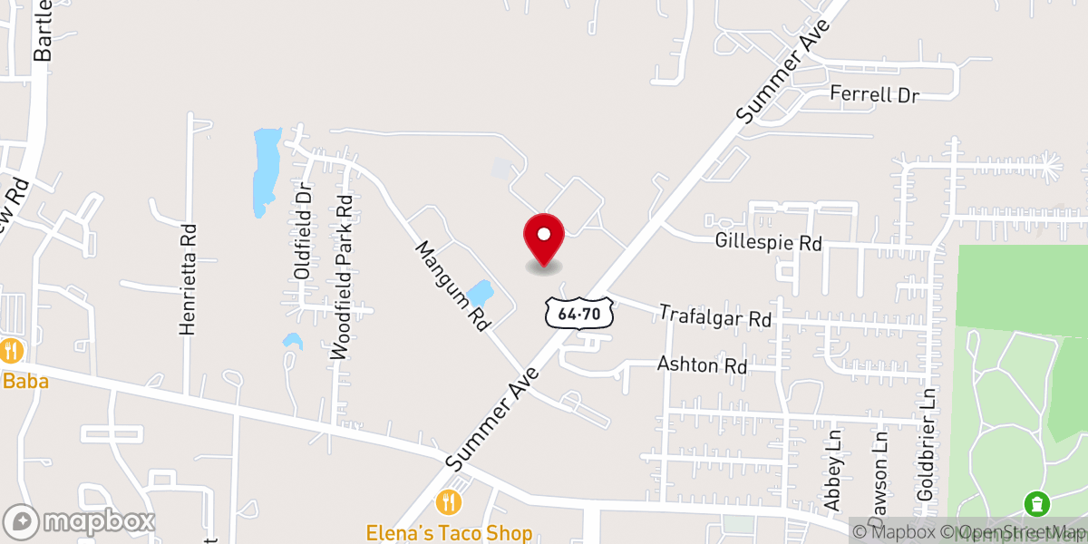 Map showing location of Redemption Community Church