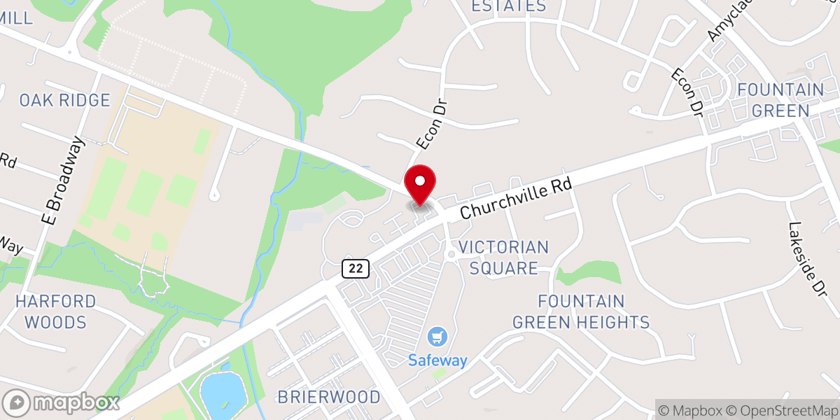 Map showing location of Voice of Truth Center