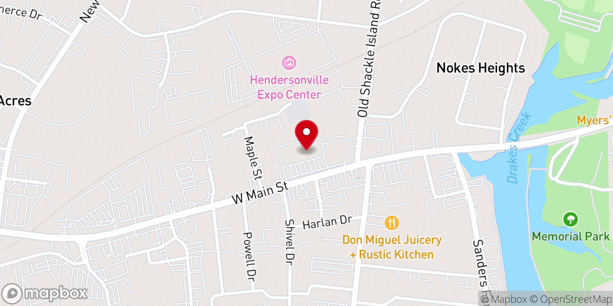 Map showing location of Believers Baptist Fellowship