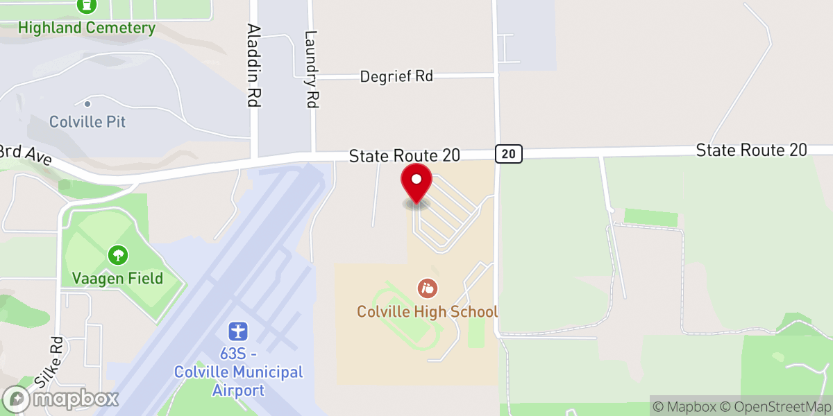 Map showing location of Church Flat