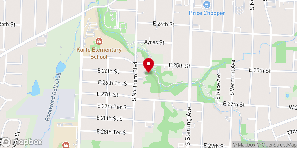 Map showing location of Gods Love Ministries
