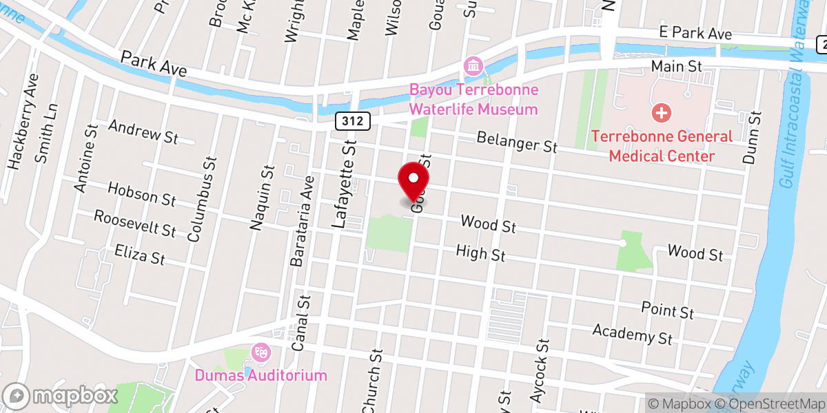 Map showing location of St Francis de Sales Cathedral