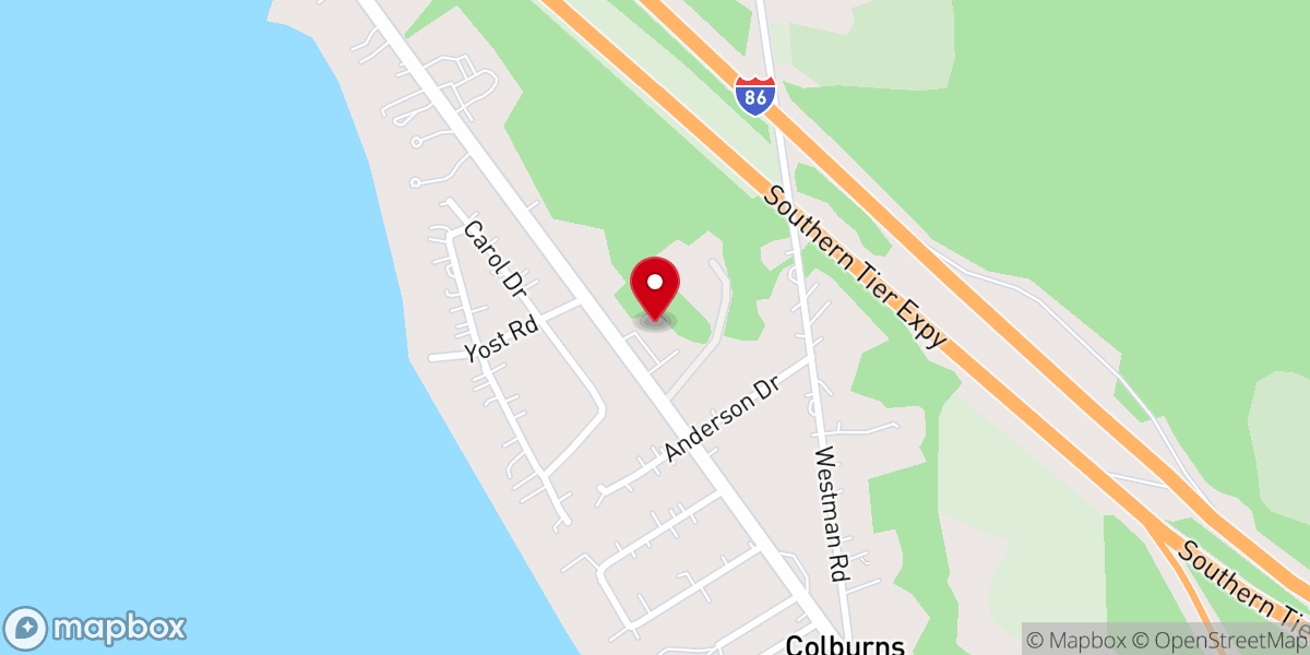 Map showing location of St Timothy Lutheran Church