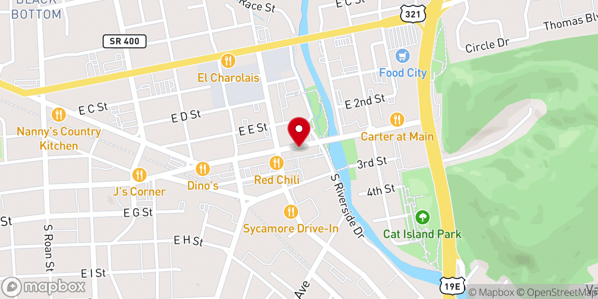 Map showing location of Magic Moments Wedding Center