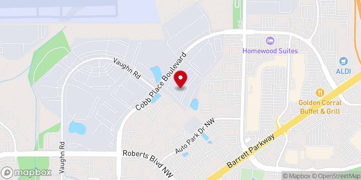 Map showing location of Harvestfire Church International