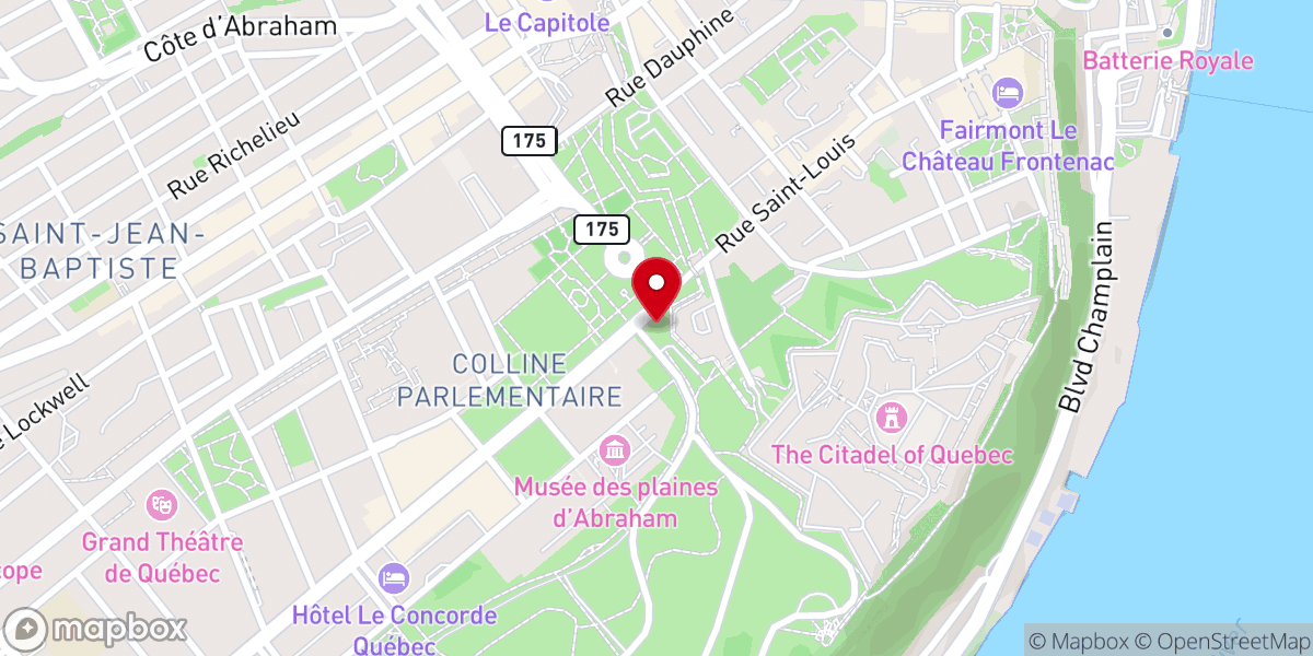 Map showing location of Croix du Sacrifice