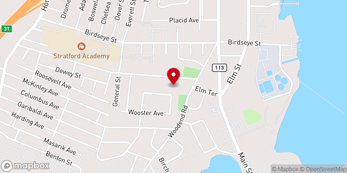 Map showing location of New Beginnings House of Worship Inc