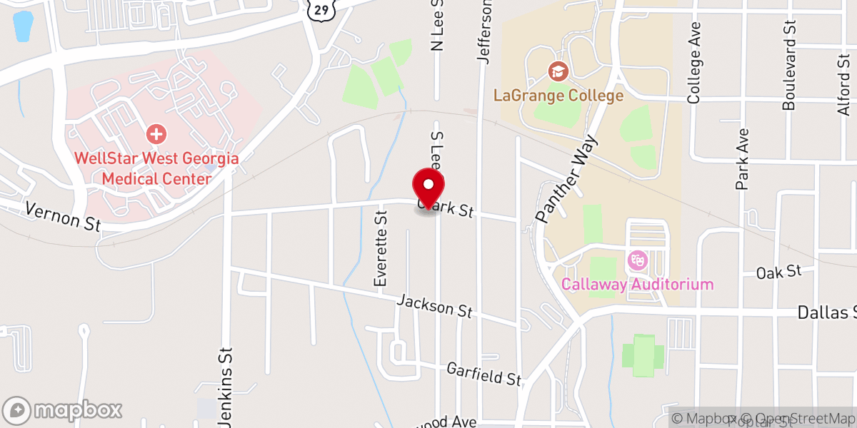 Map showing location of The House of Transformation Miracle Ministries