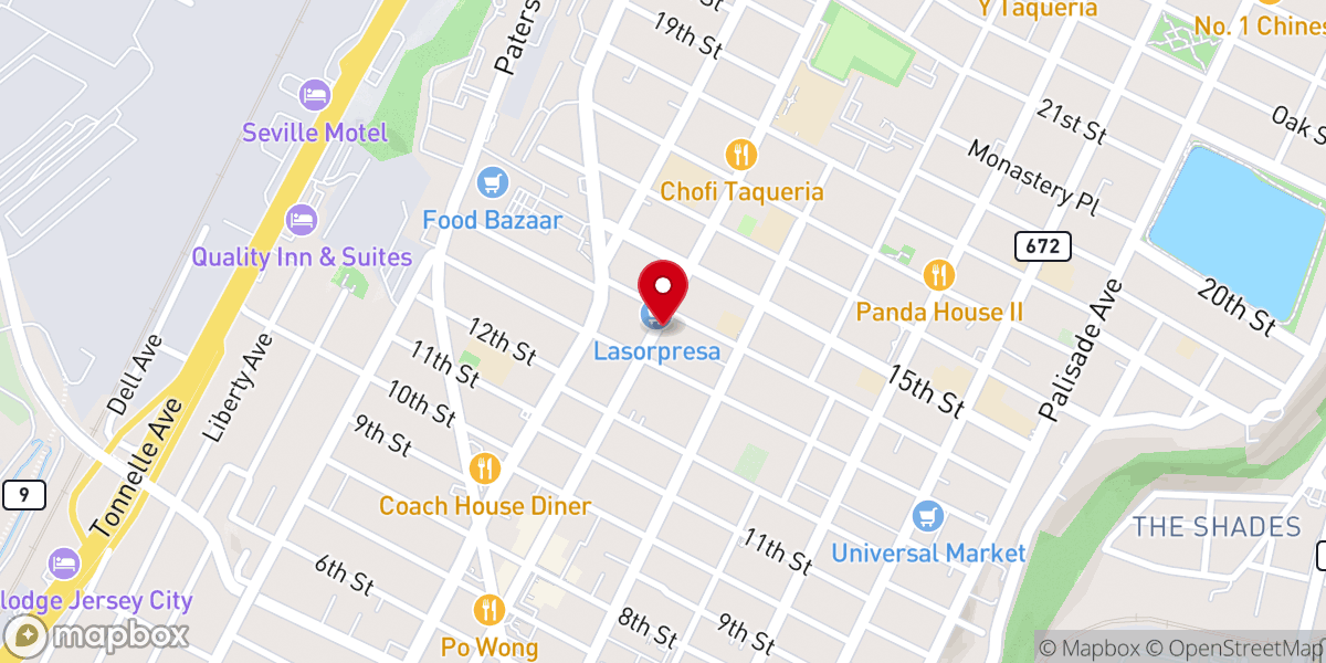 Map showing location of Iglesia De Dios Pentecostal Nueva Jerusalen(Inc-Indepnte)