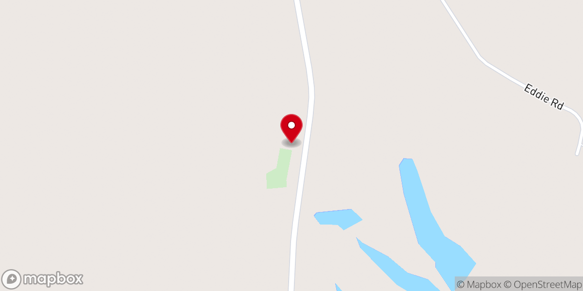 Map showing location of Indian Creek Baptist Church