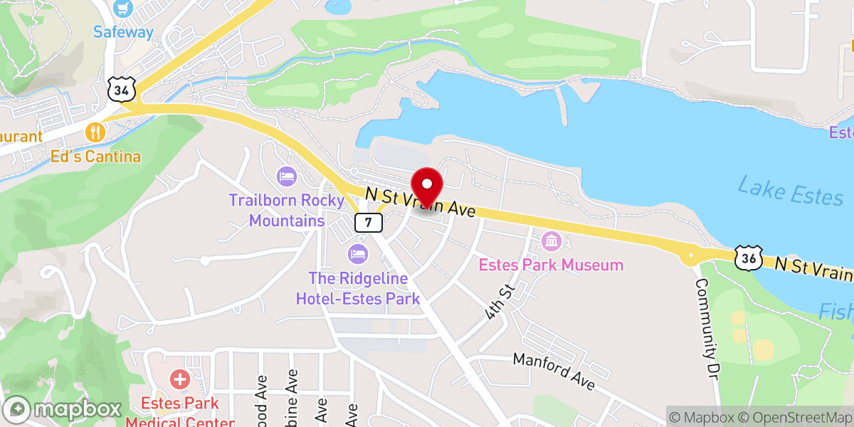 Map showing location of Mt Calvary Lutheran Church - LCMS