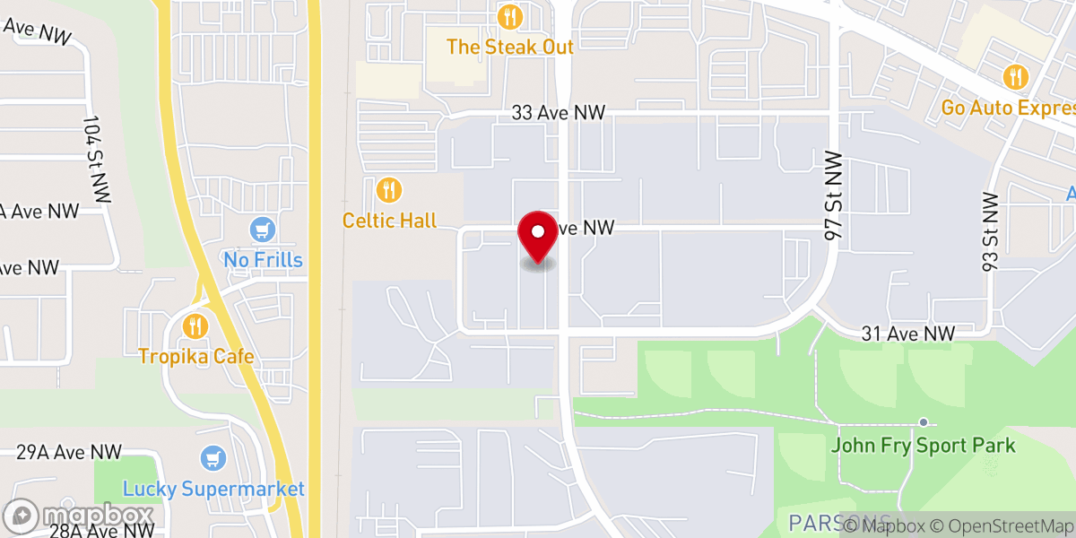 Map showing location of Refuge Temple Outreach Centre