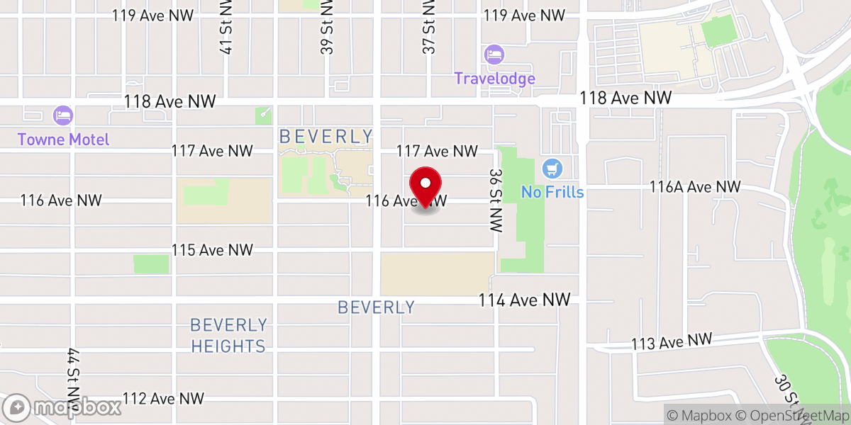 Map showing location of St. Benedict - Roman Catholic Church