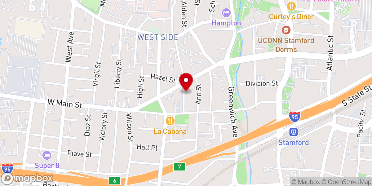 Map showing location of Church of the Lord Jesus