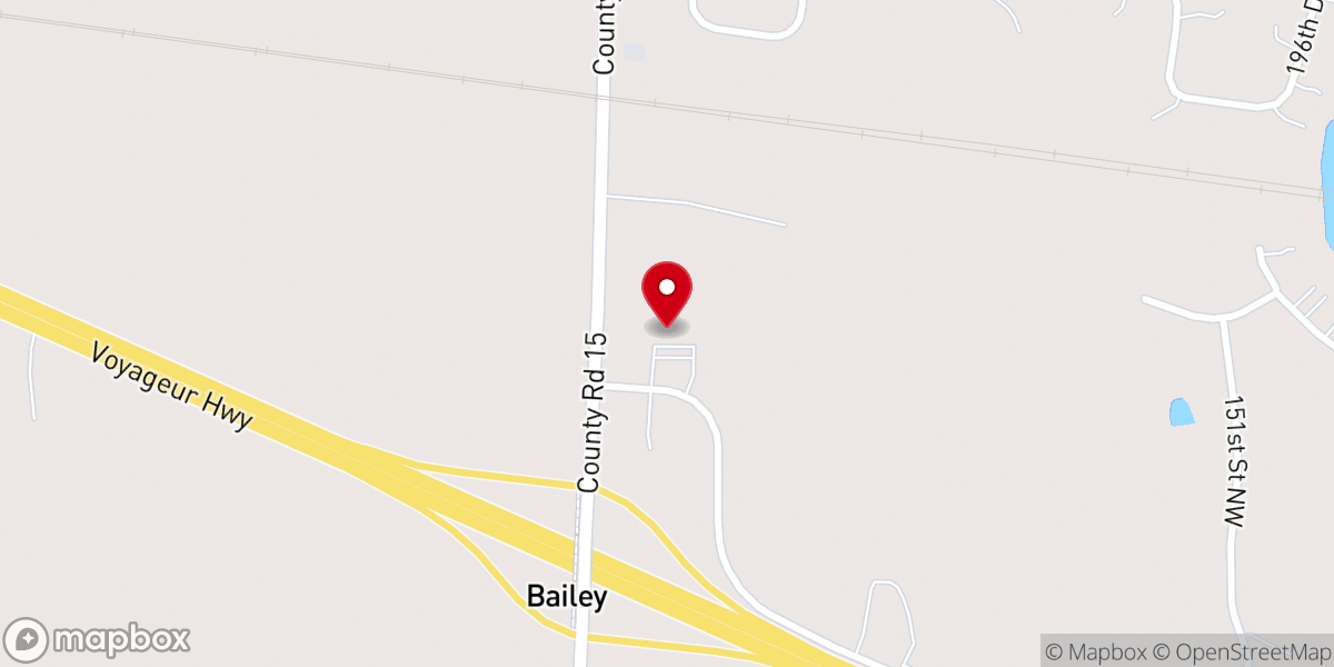 Map showing location of Lord of Glory Lutheran Church