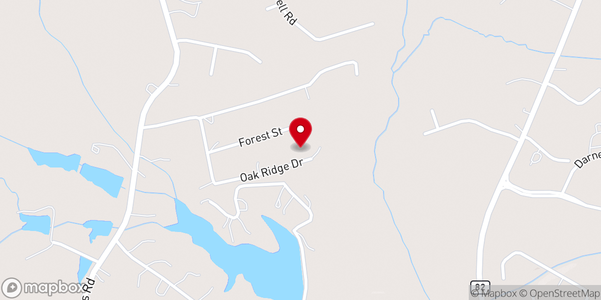 Map showing location of C J's Assembly