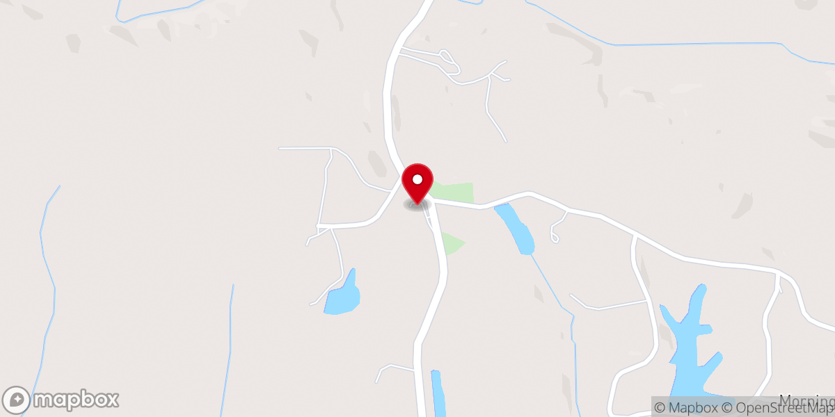 Map showing location of Pleasant Hill Baptist Church