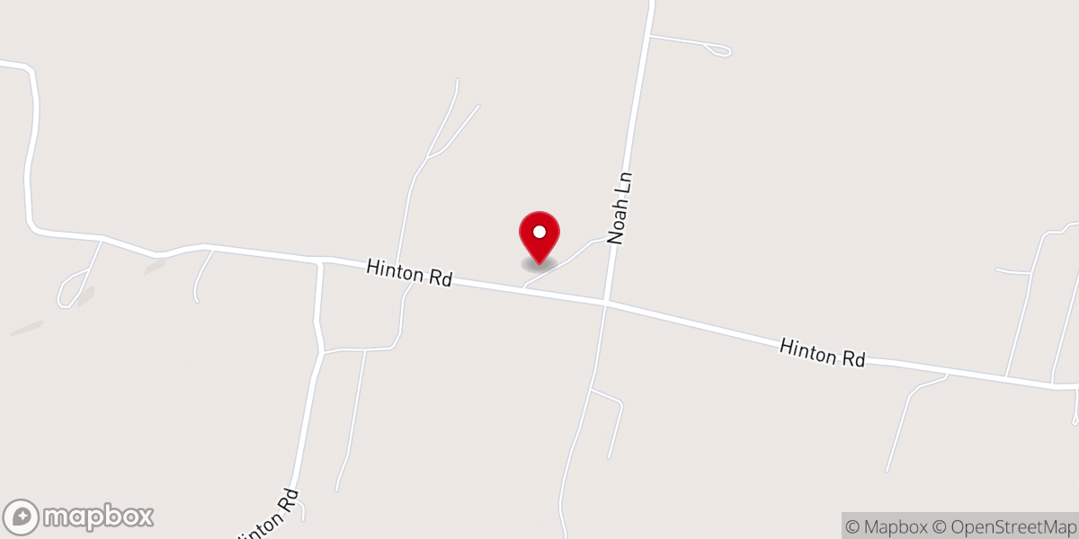 Map showing location of Oakwood Mennonite Church