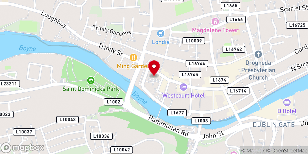 Map showing location of Saint Mary D'urso