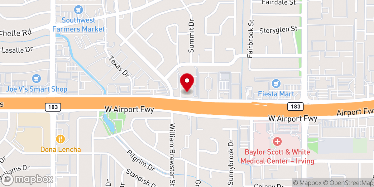 Map showing location of Plymouth Park United Methodist