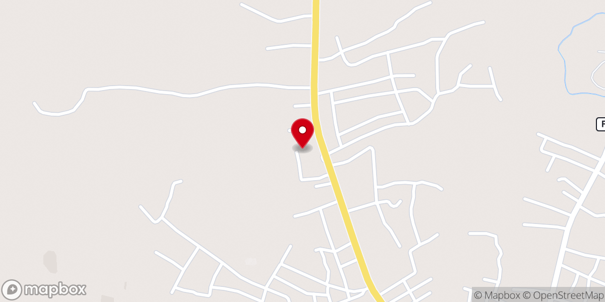 Map showing location of Living Faith Church Winners Chapel