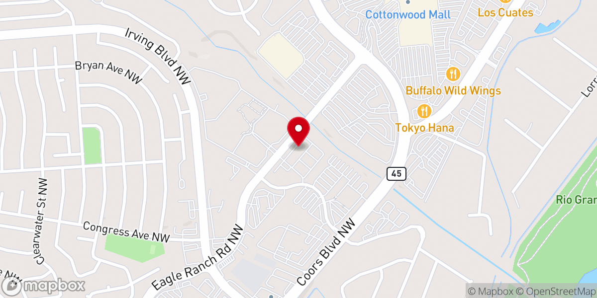 Map showing location of Redemption Hill Church