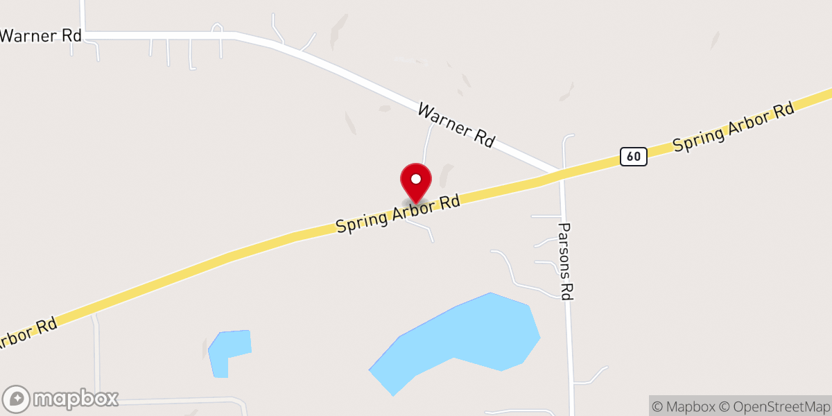 Map showing location of Hilltop Chapel