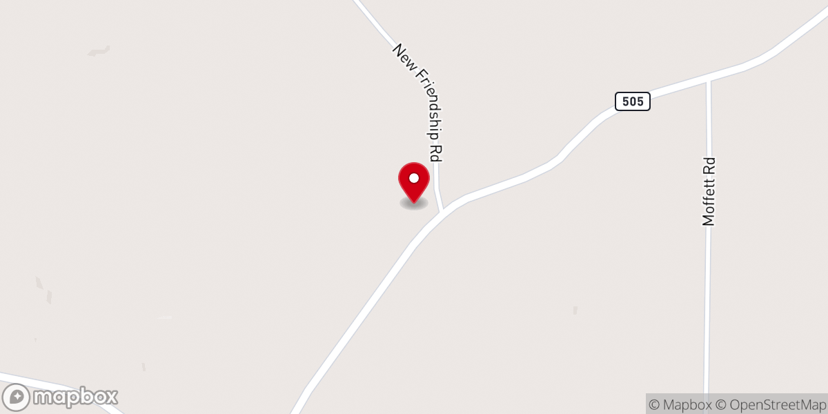 Map showing location of Gloryway Church