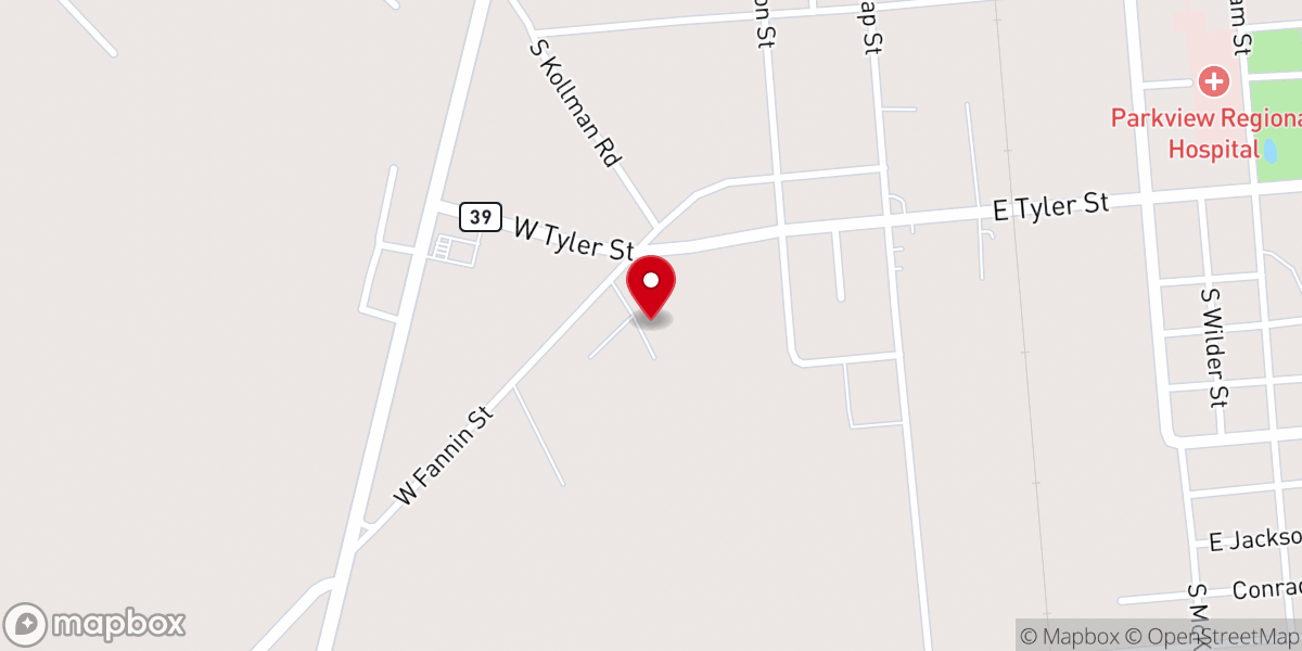 Map showing location of Kelvin's Automotive