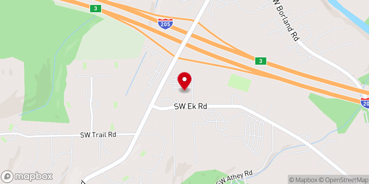 Map showing location of Resurrection Catholic Parish
