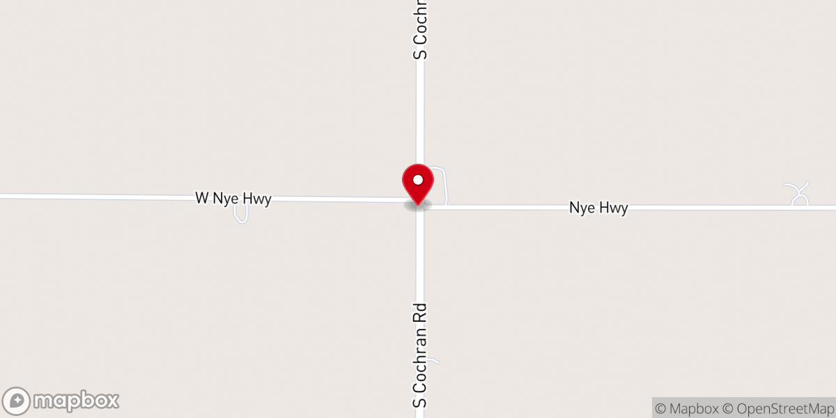 Map showing location of Town Line Church