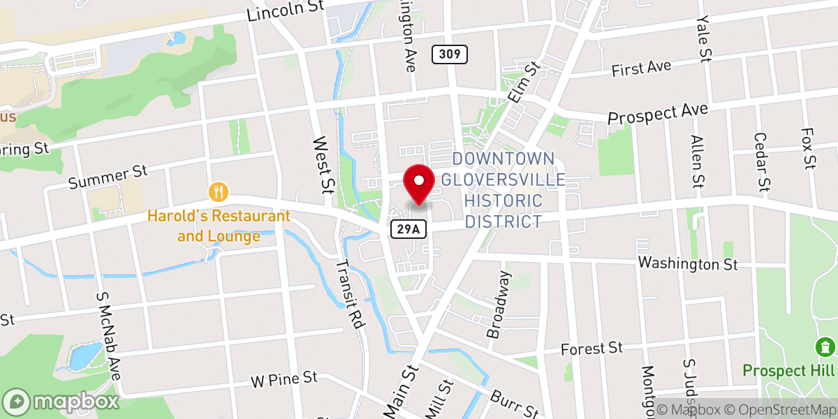 Map showing location of US Social Security Administration