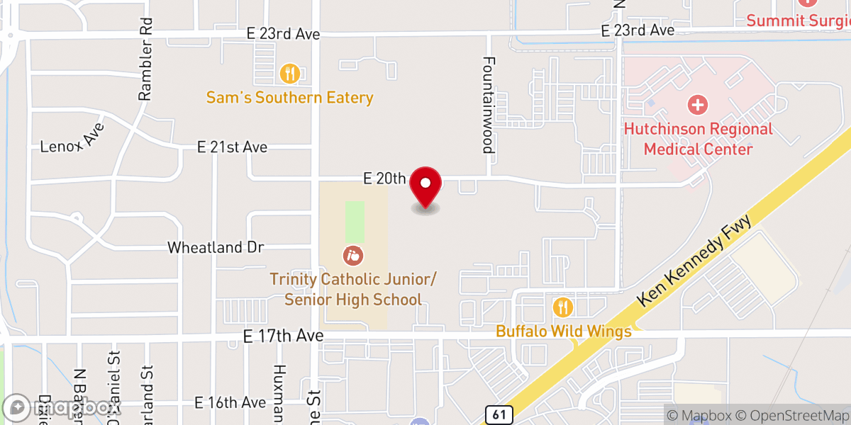 Map showing location of The Father's House