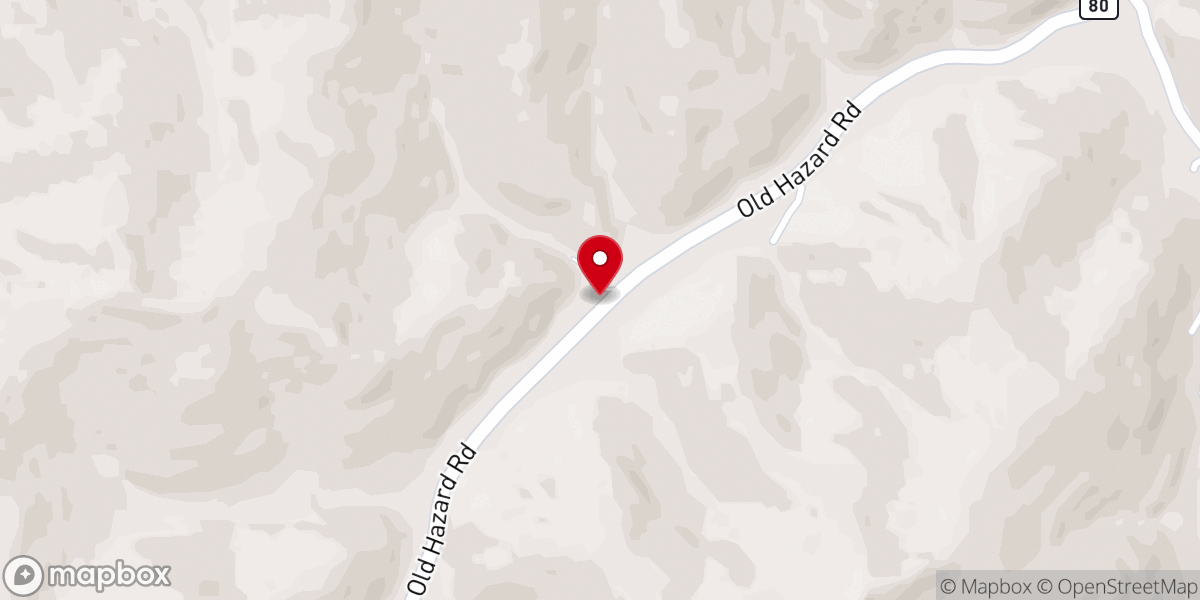 Map showing location of Church of Christ