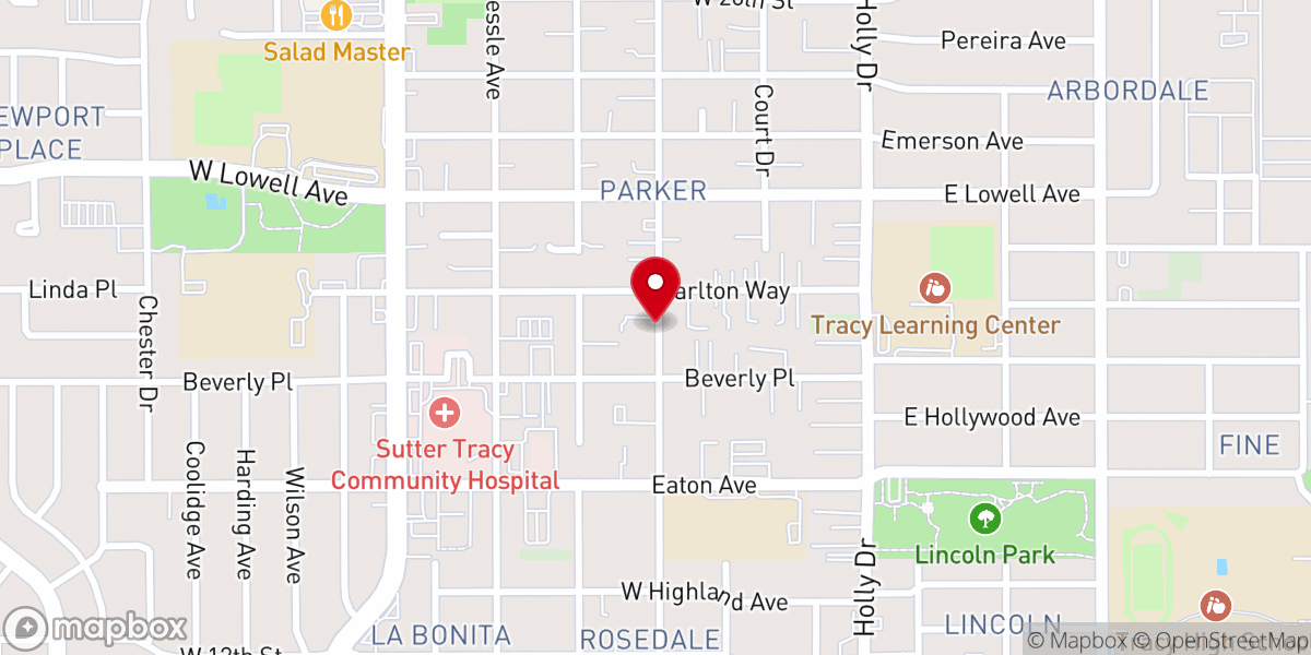 Map showing location of Discovery Church