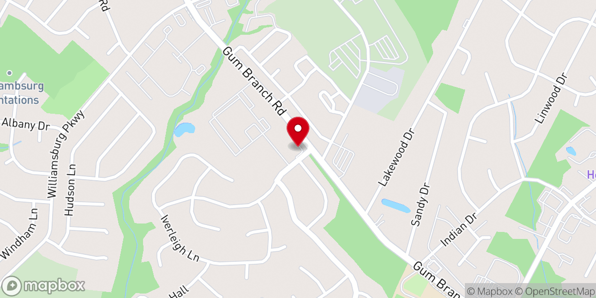 Map showing location of The Father's House Church
