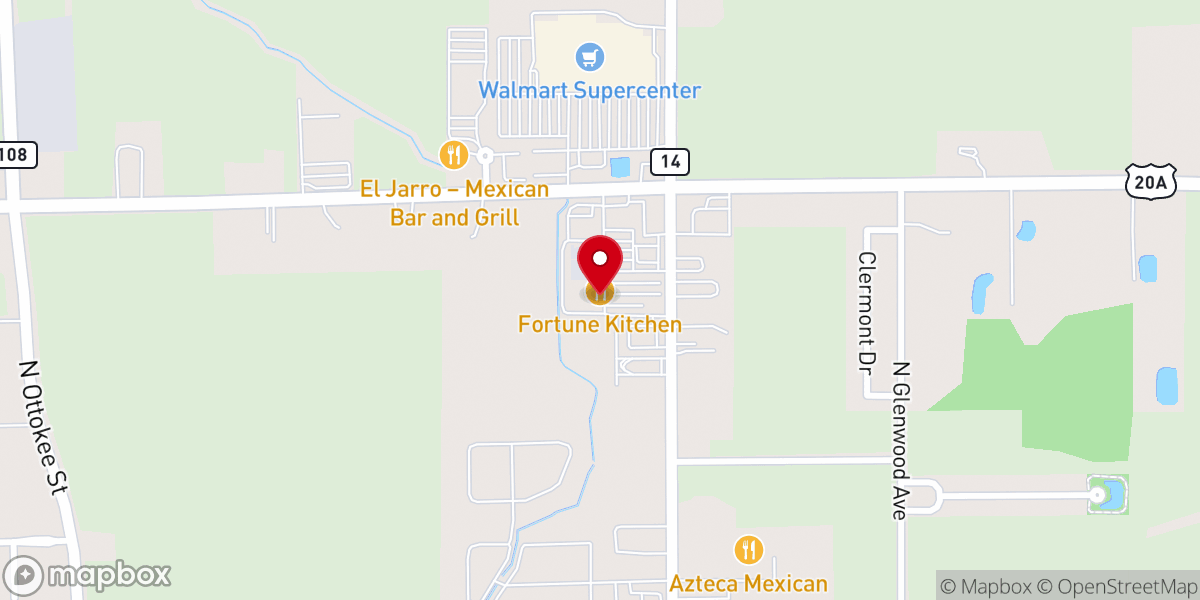 Map showing location of Everyday Hope