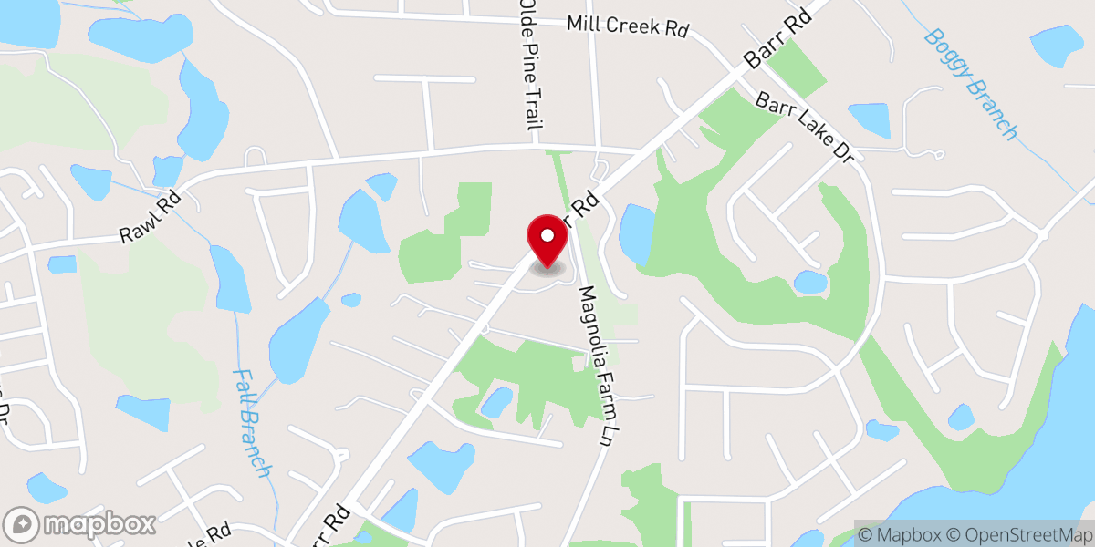 Map showing location of All Souls Church