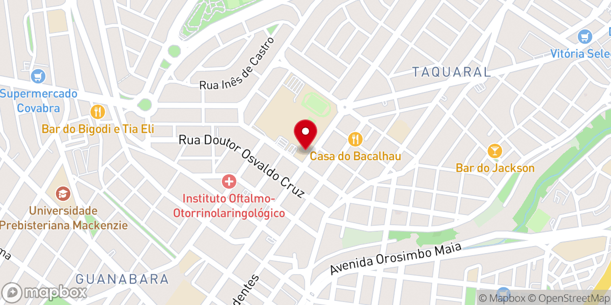 Map showing location of Paróquia Nossa Senhora Auxiliadora