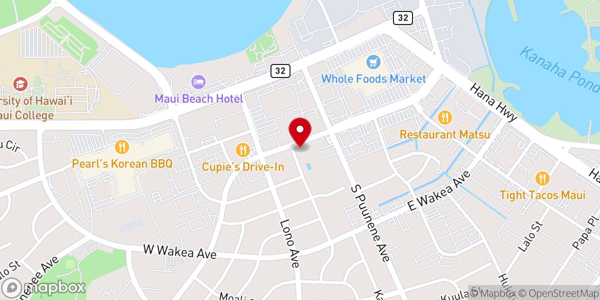 Map showing location of The Salvation Army Corps Community Center