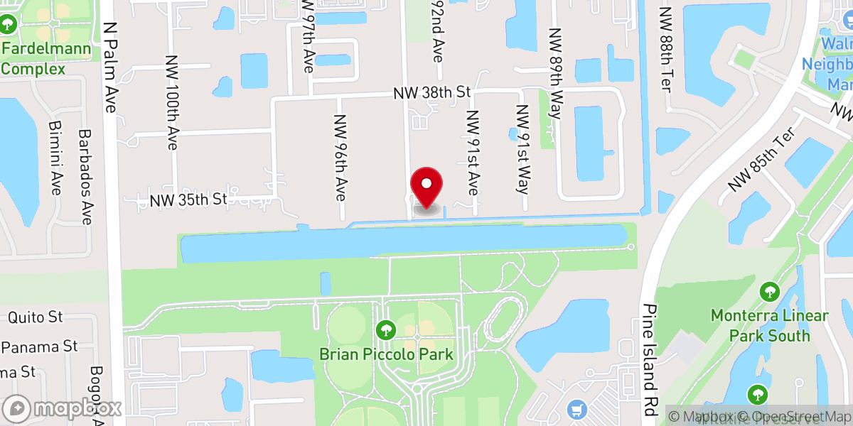 Map showing location of Landmark Apostolic Church