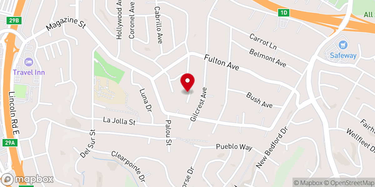 Map showing location of Fellowship United Methodist