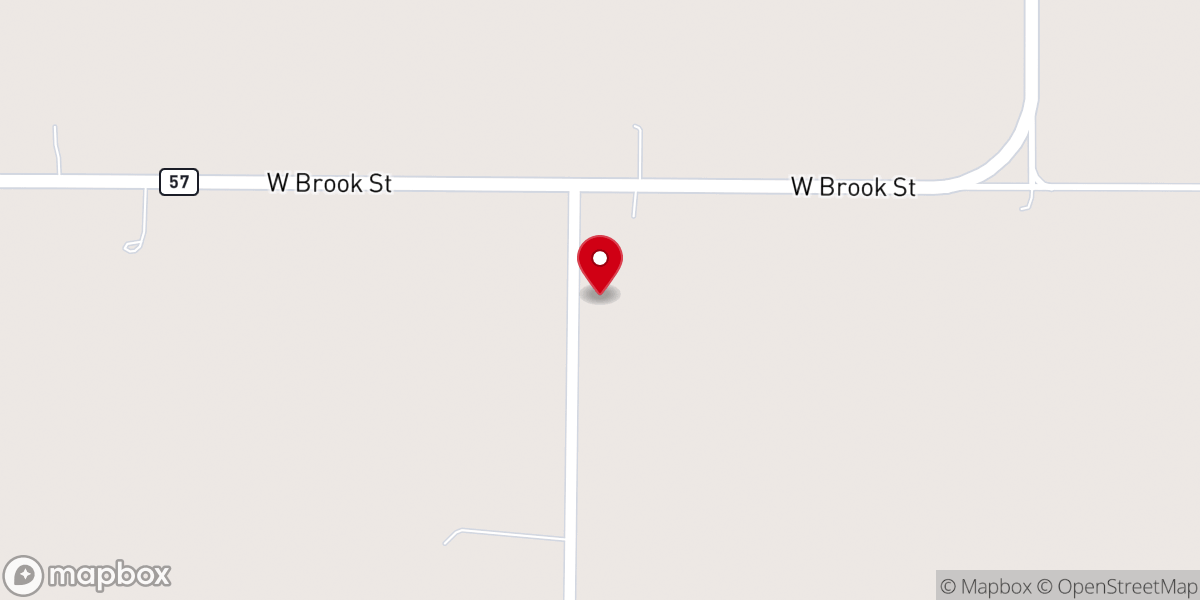 Map showing location of Cornerstone Presbyterian Church