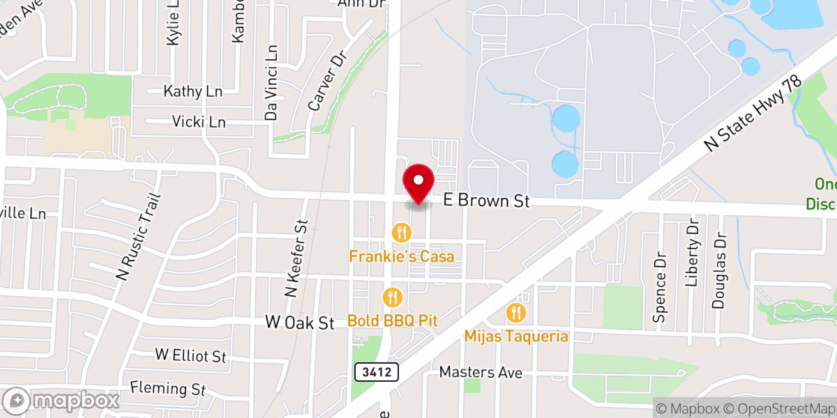Map showing location of Citipointe Church