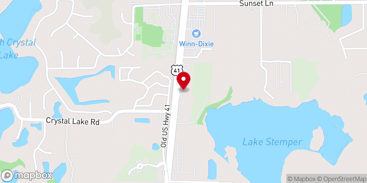 Map showing location of MAAM Tampa Bay