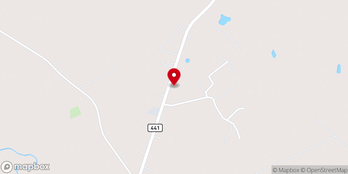 Map showing location of Livingston Parish Fire District 10