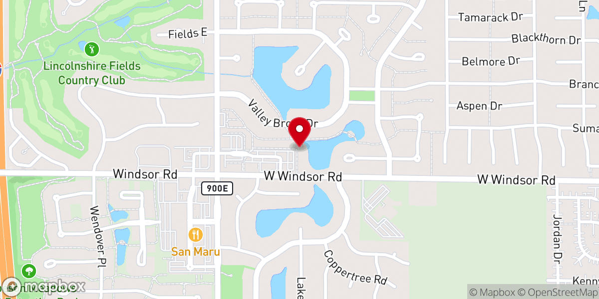 Map showing location of Covenant Fellowship Church