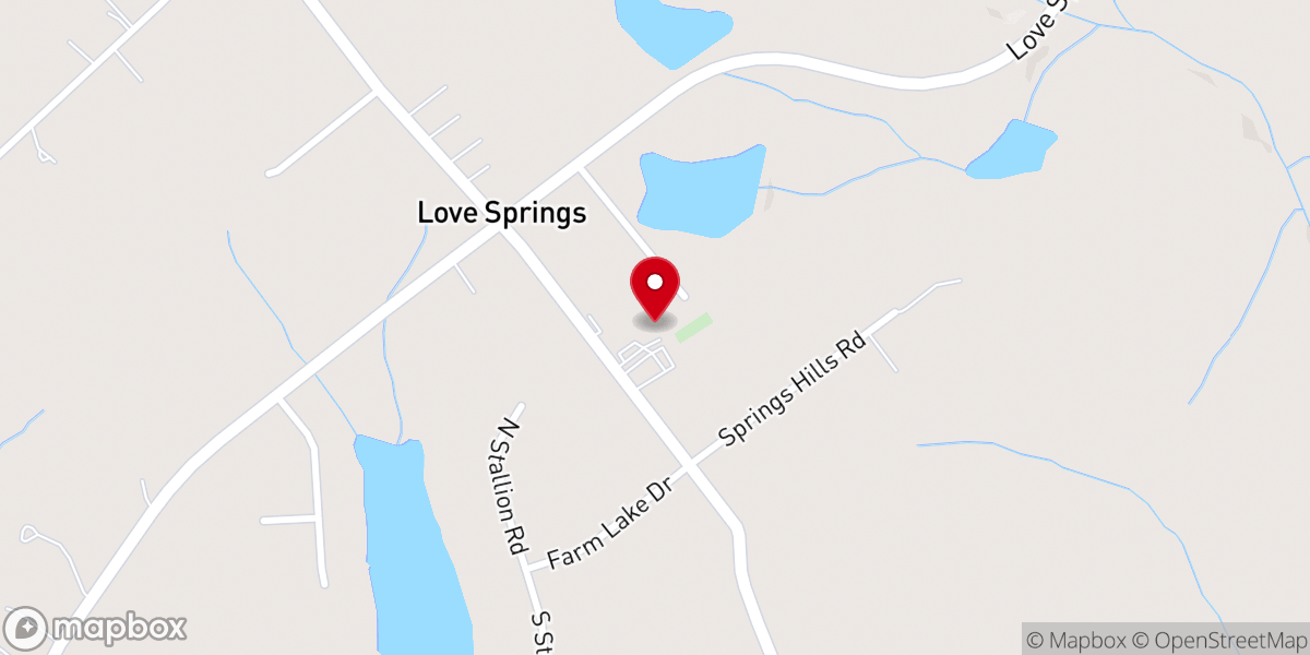 Map showing location of New Mercies Counseling & Consulting