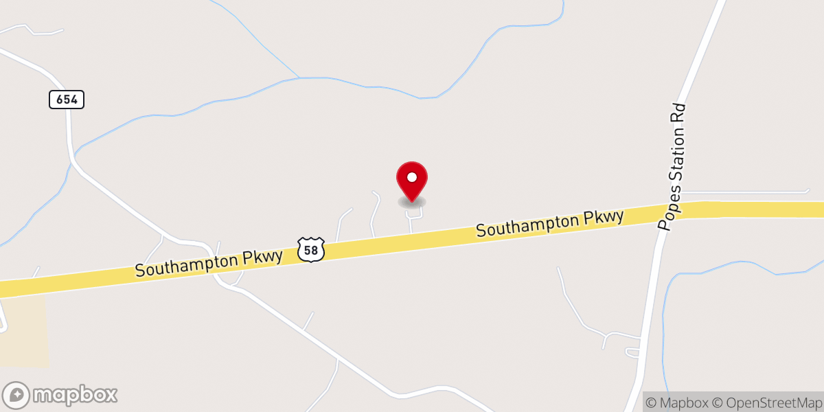 Map showing location of Community Fellowship Church of Deliverance