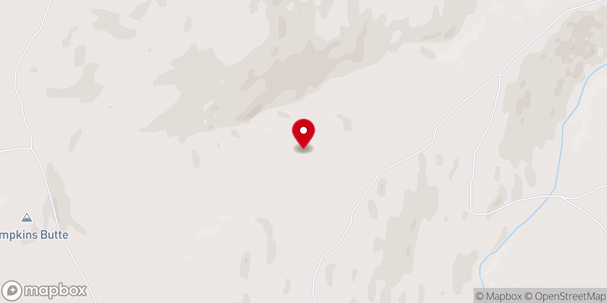 Map showing location of Ashwood, OR 97711